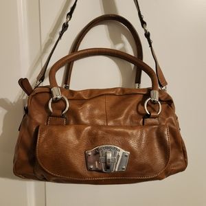 Liz Claiborne Brown Leather Bag Y2K Vintage